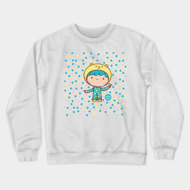 Emiliana PijamaMS Crewneck Sweatshirt by MisturaDesign